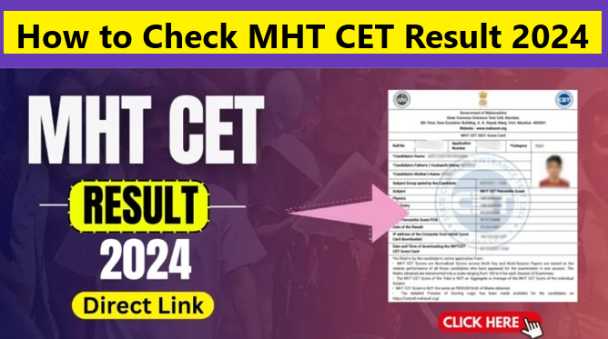 How to Check MHT CET Result 2024